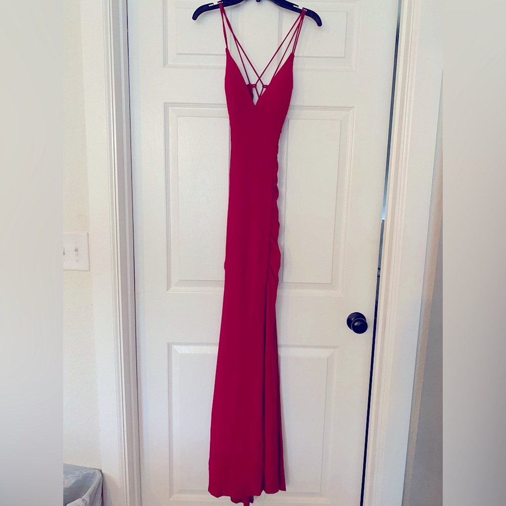 Sexy strappy red dress❤️‍🔥